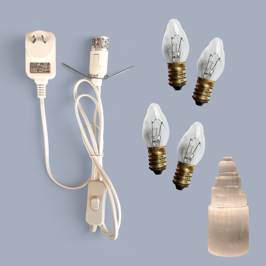 Replacement Lamp Power Cord 12V DC | White