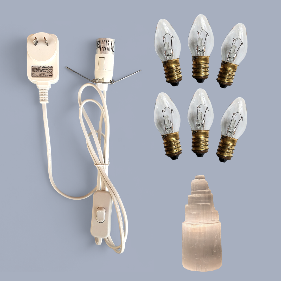 Replacement Lamp Power Cord 12V DC | White