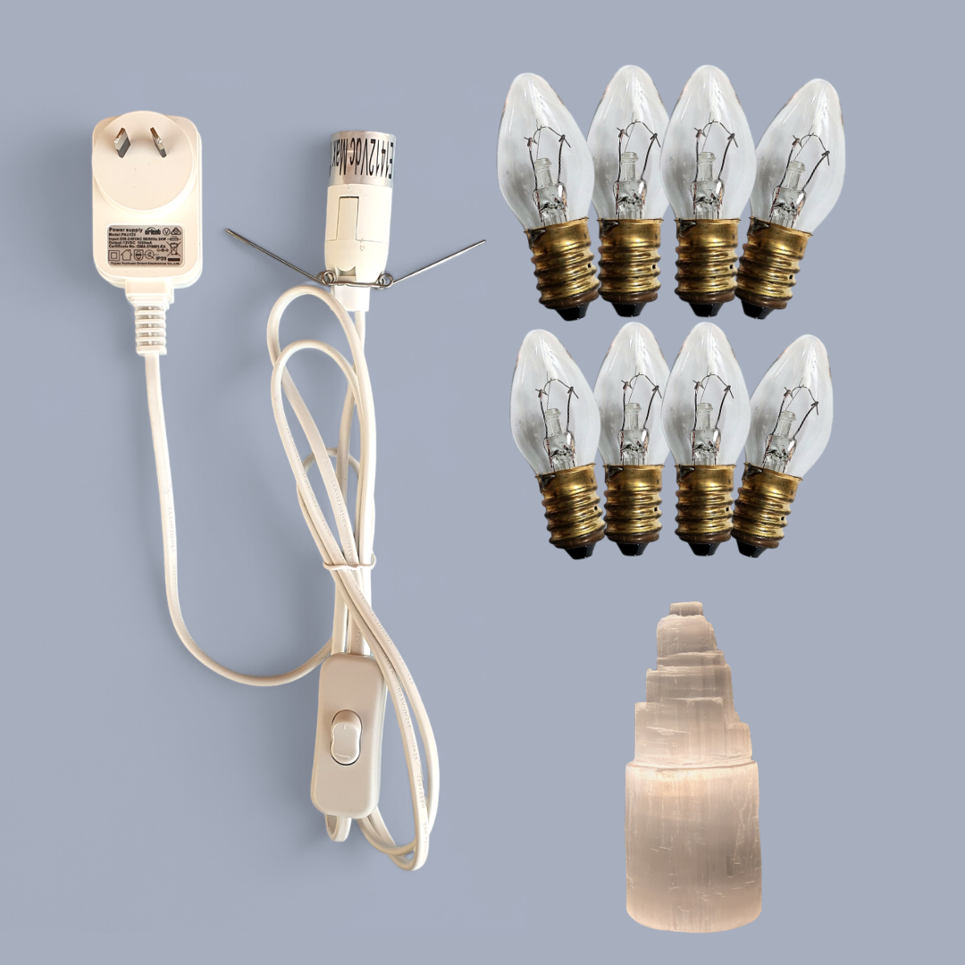 Replacement Lamp Power Cord 12V DC | White