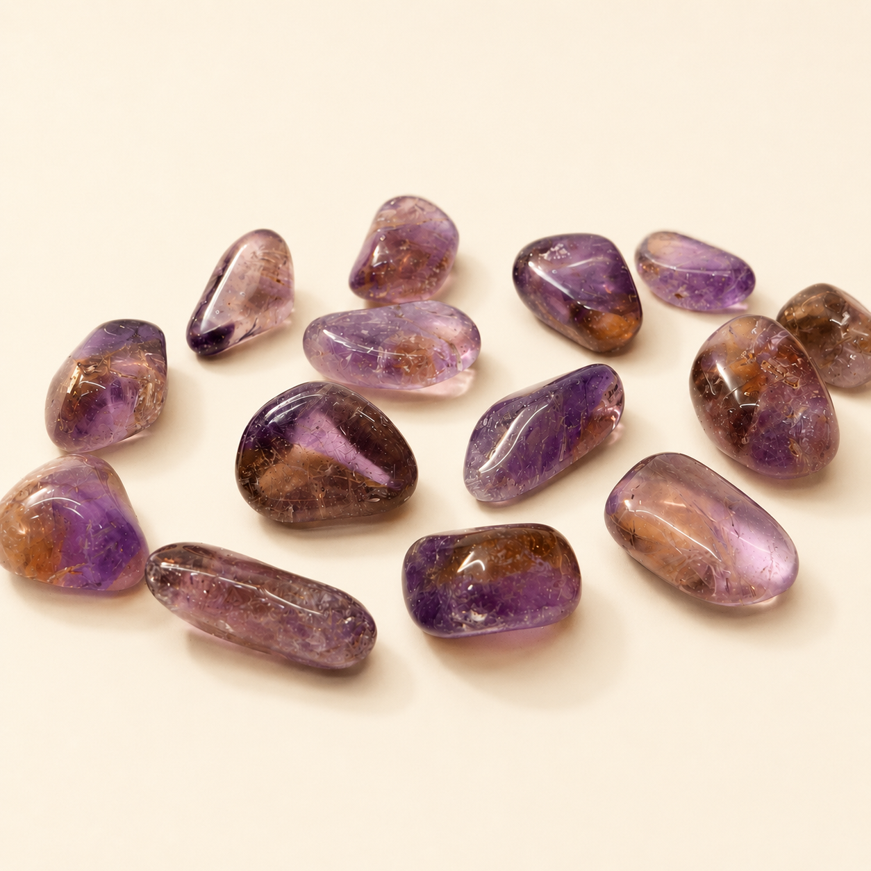 Ametrine Tumbled Stone