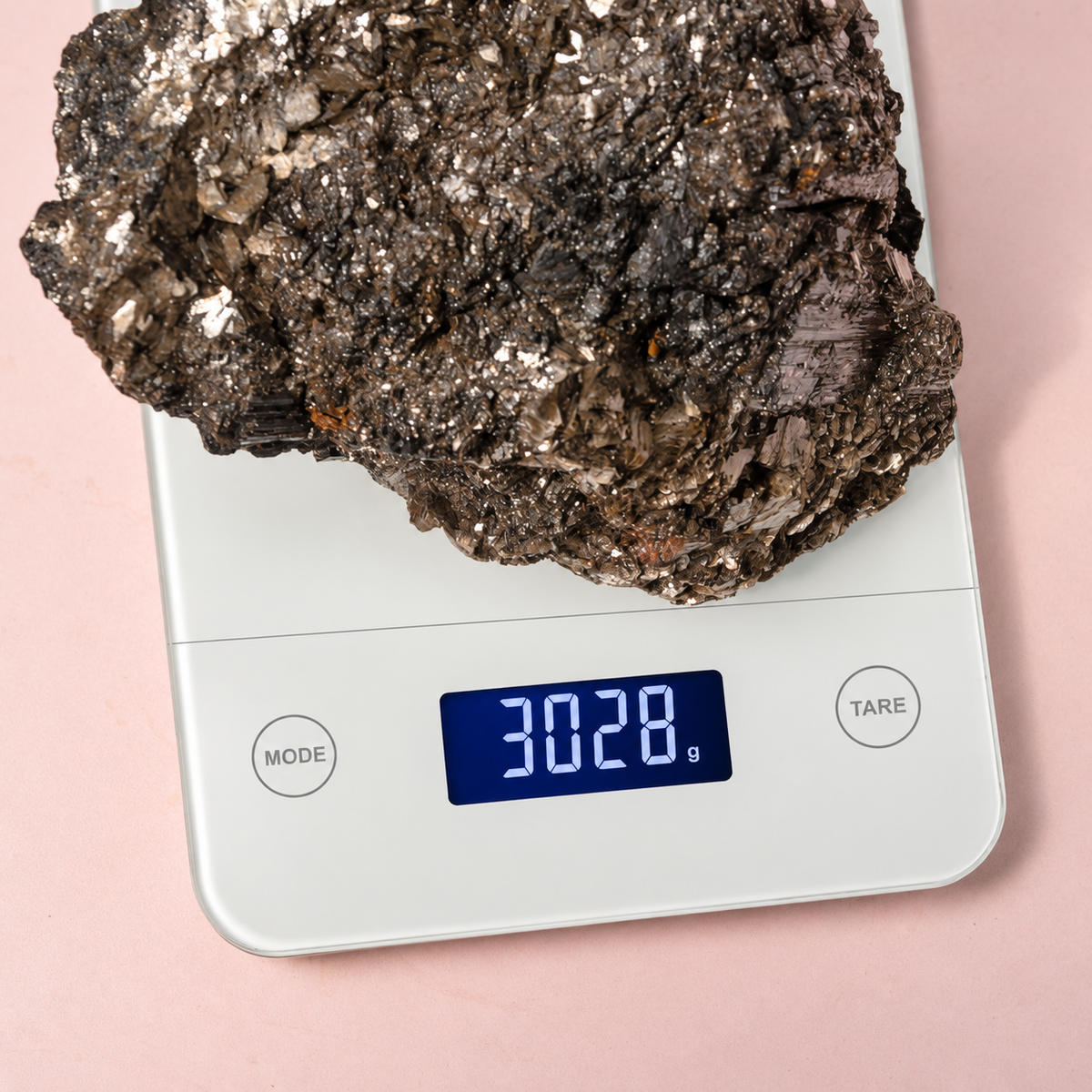 High-Grade Black Tourmaline with Mica | One-of-a-Kind 3 kg Specimen