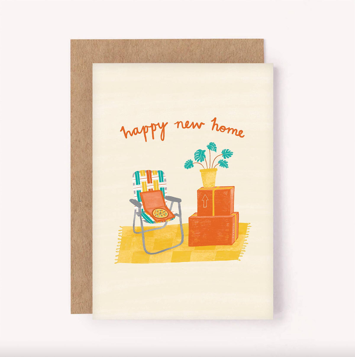 Happy New Home Greeting Card - Housewarming Card | New House