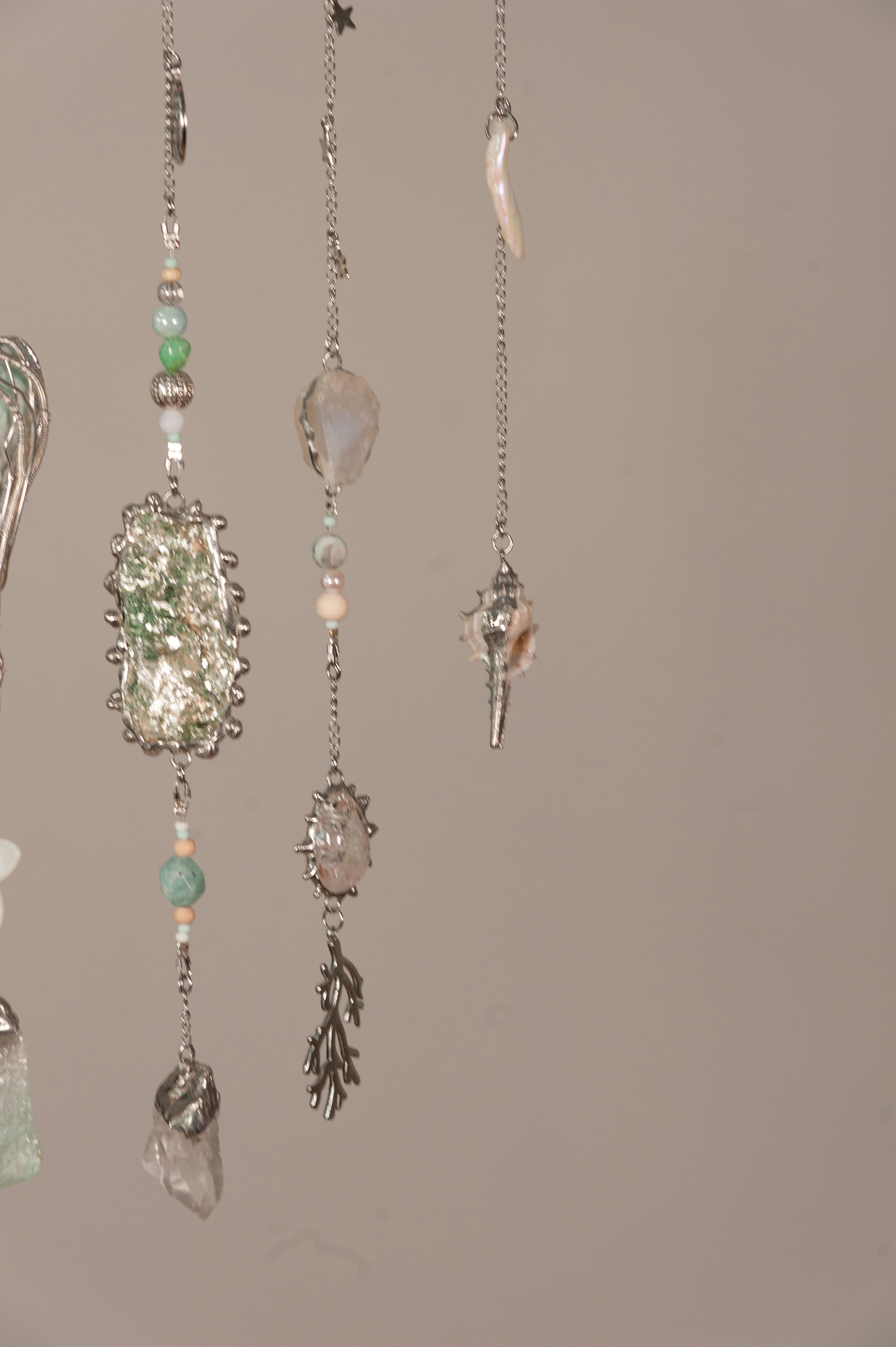 Crystal Mermaid Wall Hanging