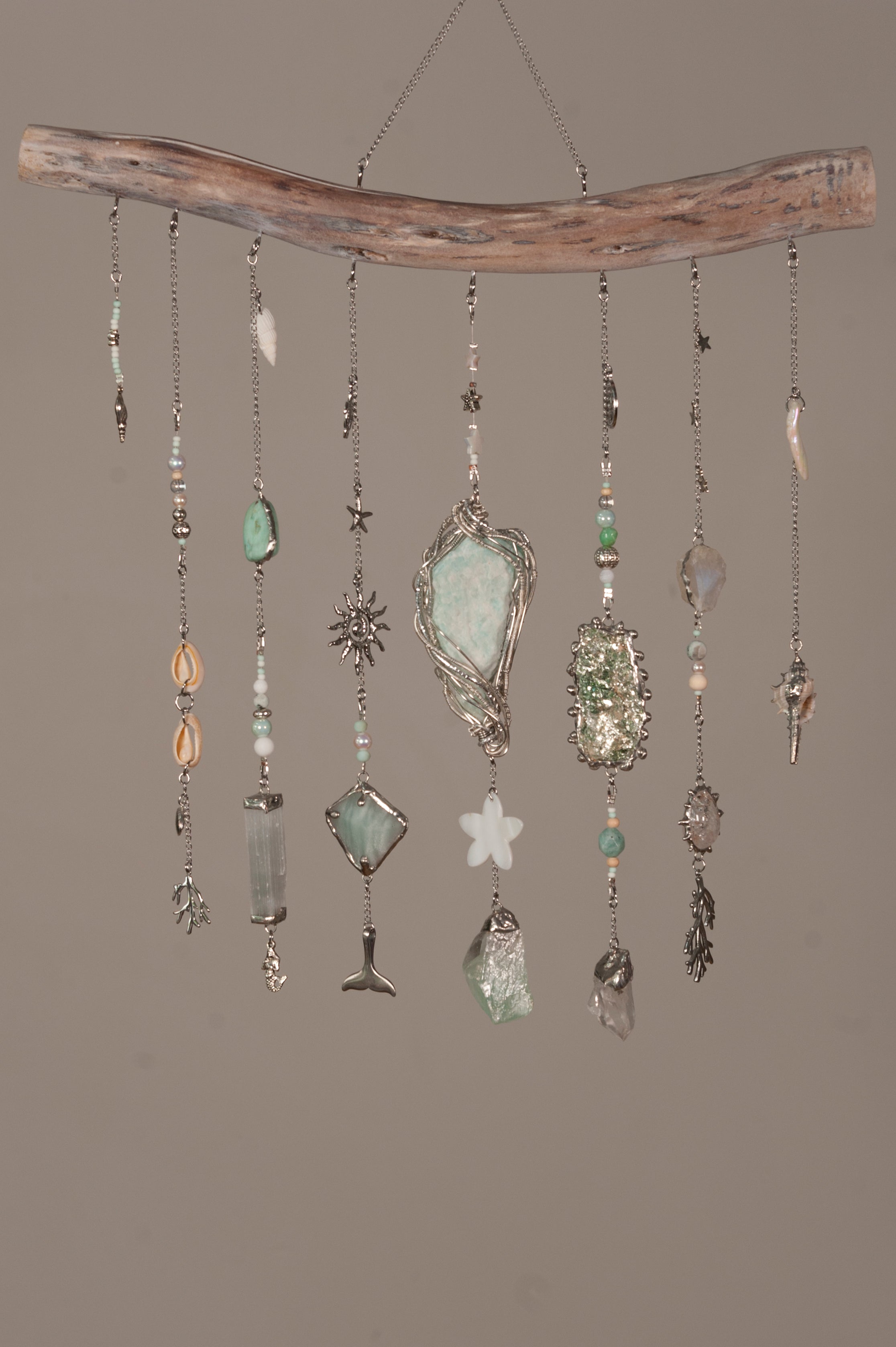 Crystal Mermaid Wall Hanging