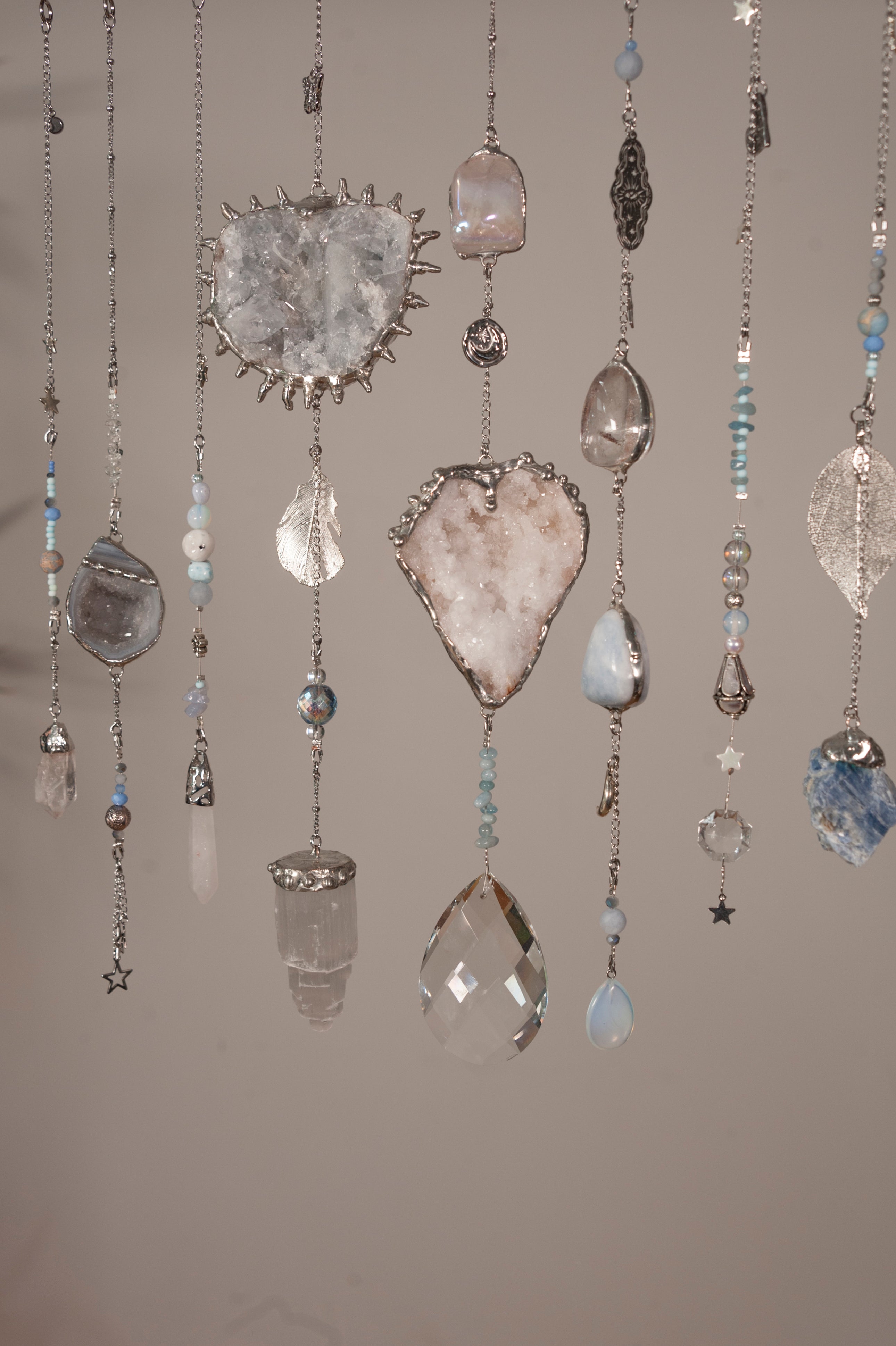 ‘Nurture’ Crystal Driftwood Wall Hanging