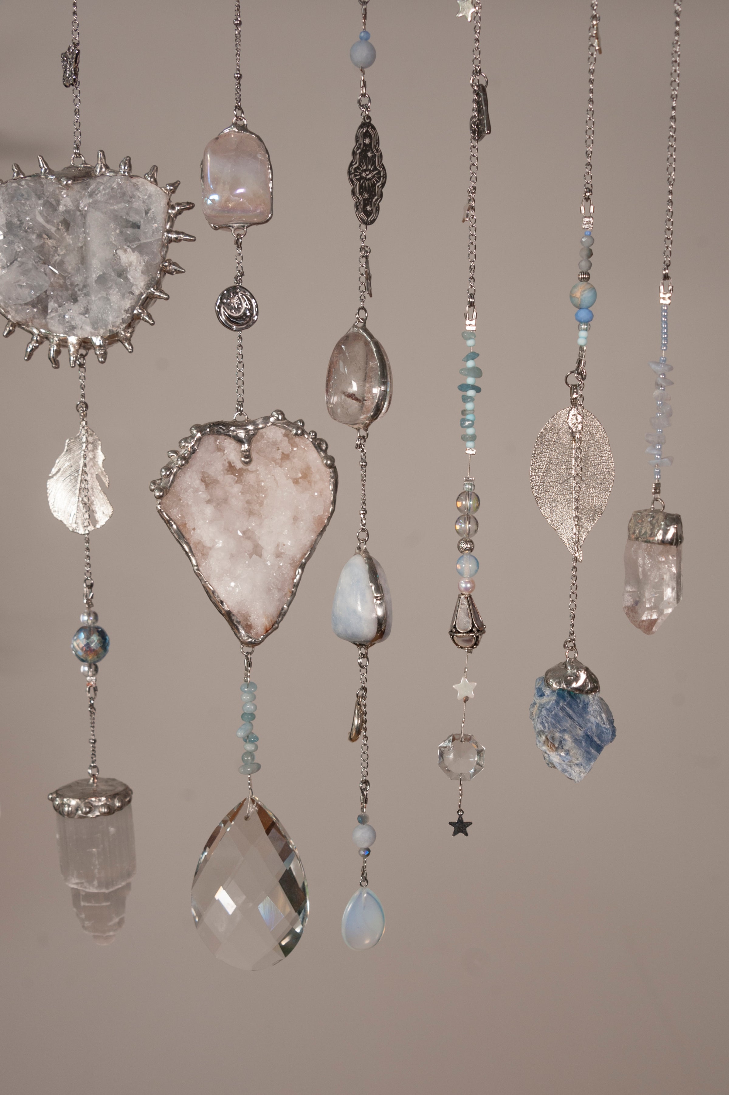 ‘Nurture’ Crystal Driftwood Wall Hanging