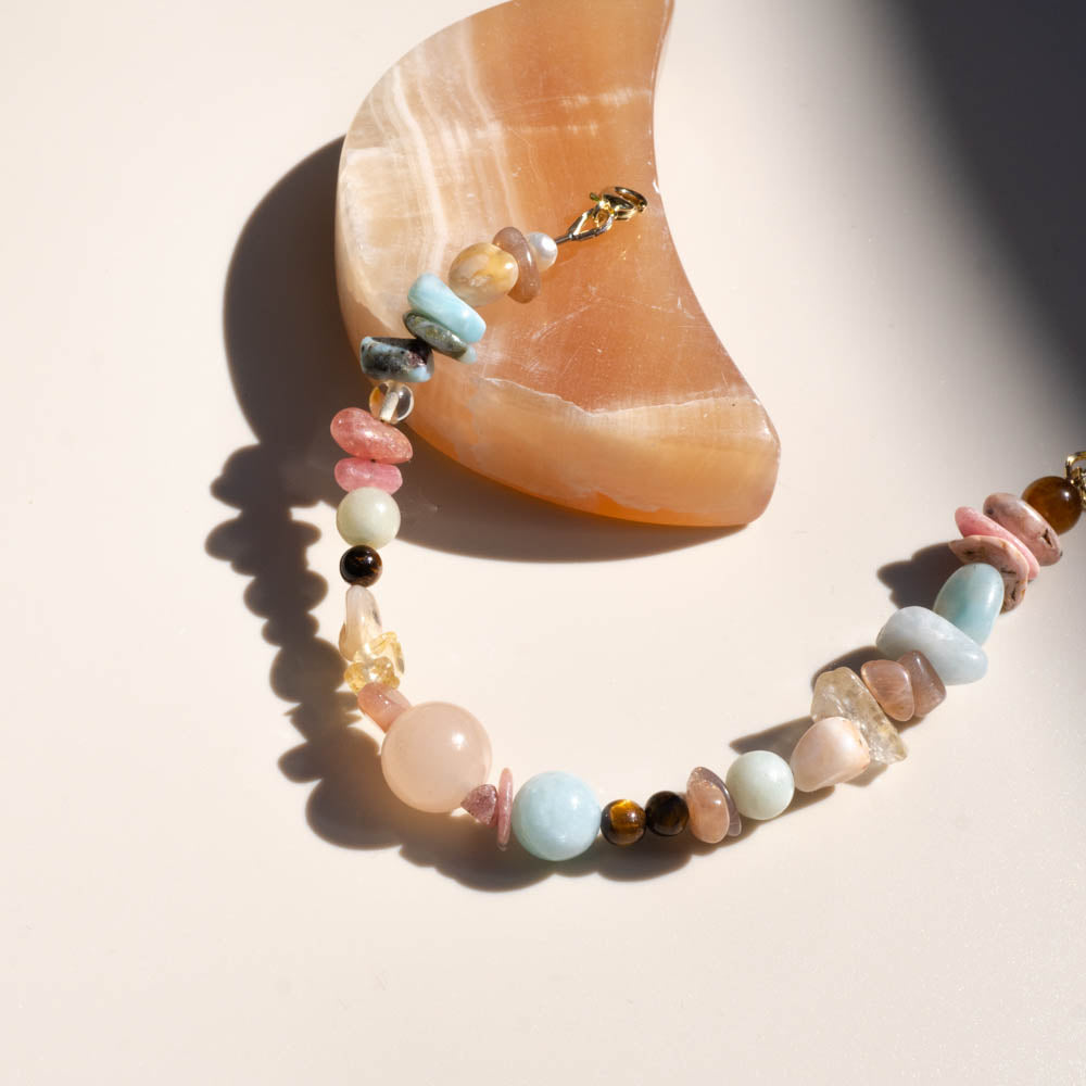 Wanderer crystal bead bracelet