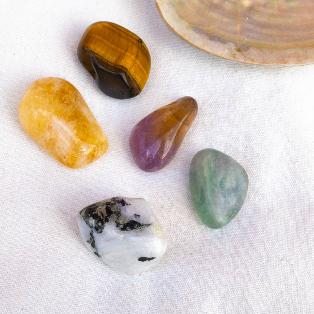 Fluorite Tumbled Stone  Earthbound Trading Co.