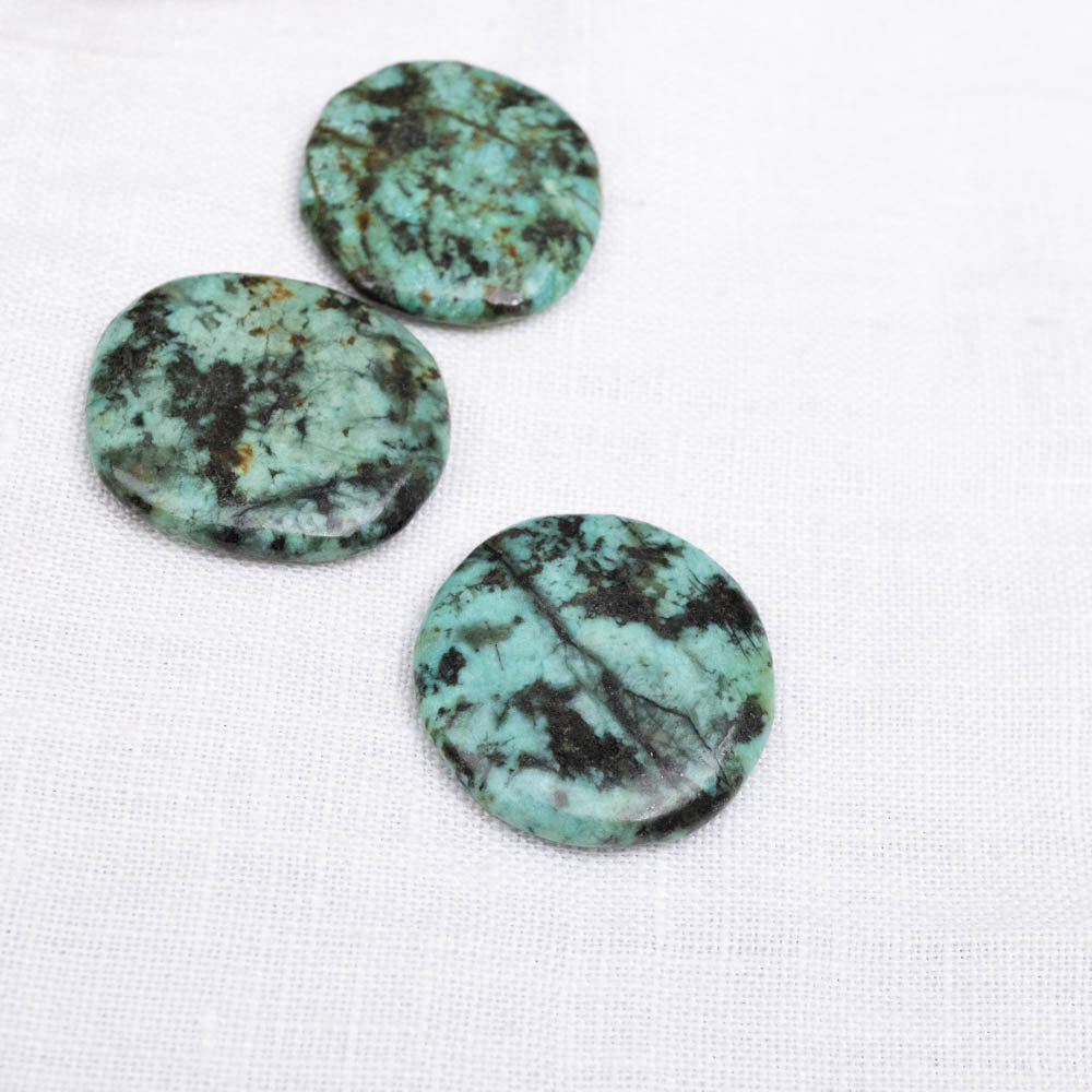 Turquoise Mini Palm Stone