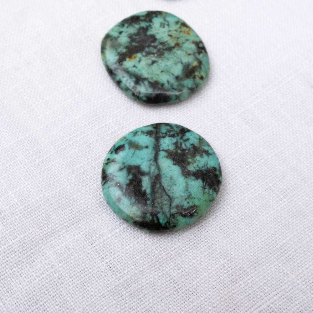 turquoise palm stones