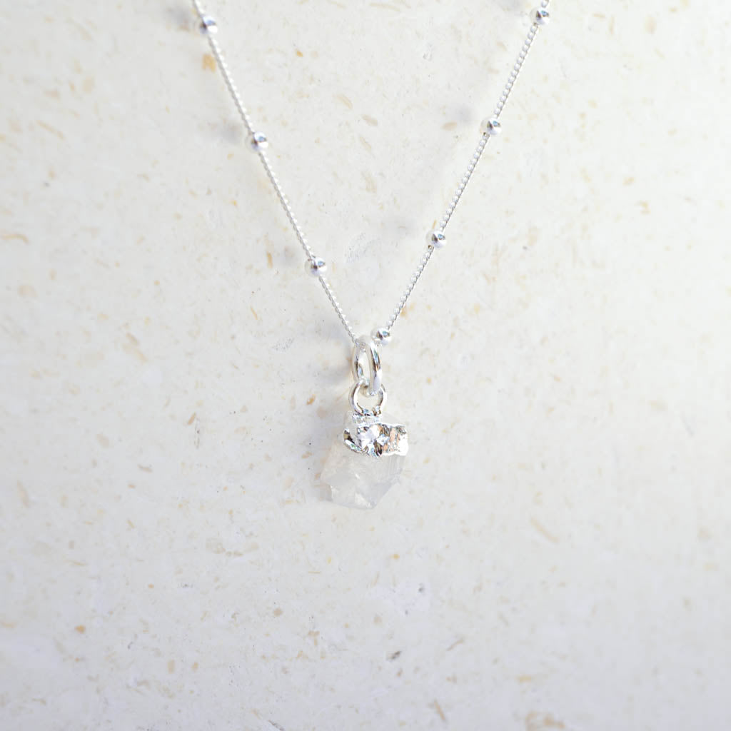 Moonstone Silver necklace